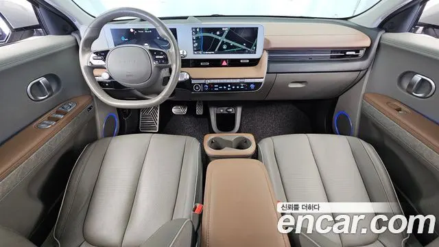 HYUNDAI IONIQ 5 2022 — 23 386 км, серебристо-серый, Корея — под ключ — фото 8