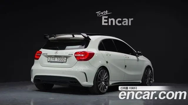 MERCEDES-BENZ A-CLASS W176 2015 — 138 753 км, белый, Корея — под ключ — фото 2