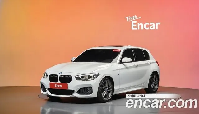 BMW 1 SERIES 2018 — 85 018 км, белый, Корея — под ключ — фото 2