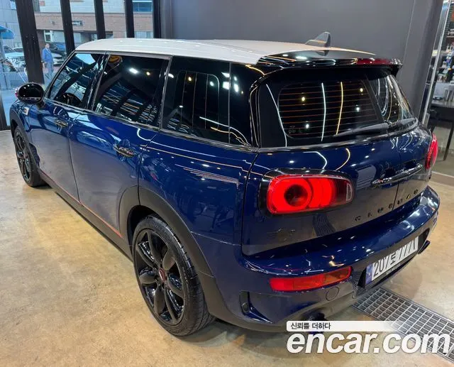 MINI COOPER S CLUBMAN 2016 — 82 431 км, синий, Корея — под ключ — фото 2