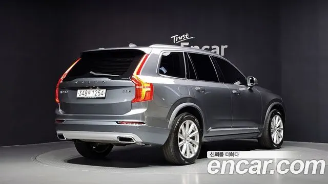 VOLVO XC90 2018 — 143 515 км, серый, Корея — под ключ — фото 2