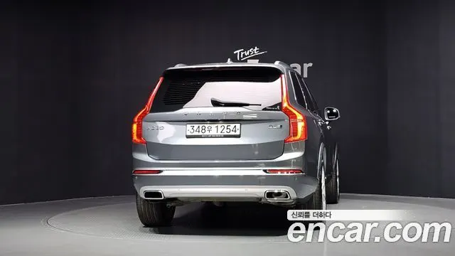 VOLVO XC90 2018 — 143 515 км, серый, Корея — под ключ — фото 4