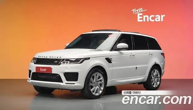 LAND ROVER RANGE ROVER SPORT 2018 — 120 820 км, белый, Корея — под ключ — фото 2