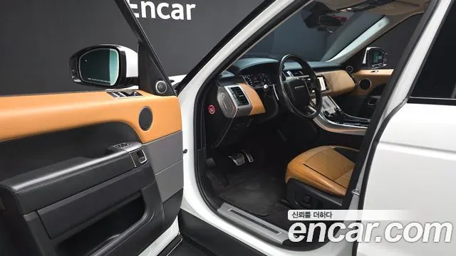 LAND ROVER RANGE ROVER SPORT 2018 — 120 820 км, белый, Корея — под ключ — фото 10