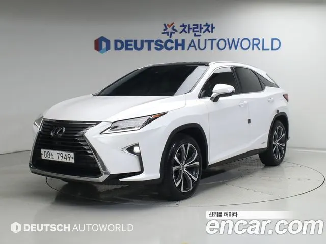 LEXUS RX450H 2018 — 76 294 км, белый, Корея — под ключ — фото 12