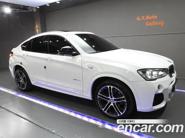 BMW X4 2017 — 121 786 км, белый, Корея — под ключ — фото 2