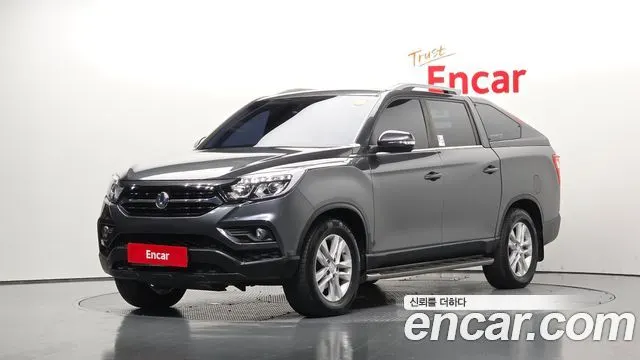 KGM REXTON SPORTS 2019 — 126 686 км, серый, Корея — под ключ — фото 1