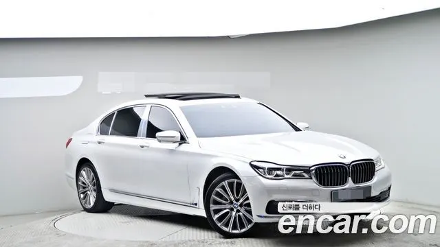 BMW 7 SERIES 2016 — 90 501 км, белый, Корея — под ключ — фото 3