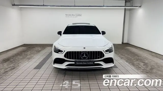 MERCEDES-BENZ AMG GT 2023 — 25 750 км, белый, Корея — под ключ — фото 3