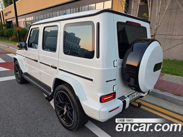 MERCEDES-BENZ G-CLASS W463B 2021 — 54 000 км, белый, Корея — под ключ — фото 3