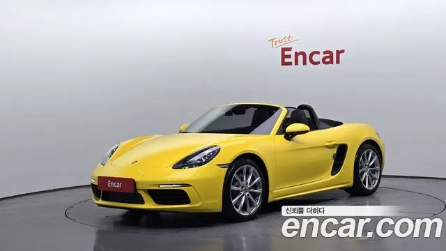 PORSCHE 718 BOXSTER 2017