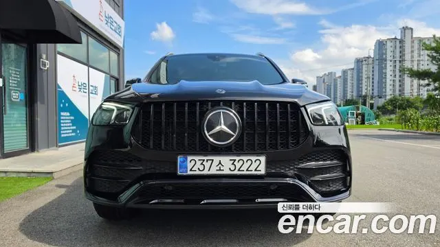 MERCEDES-BENZ GLE-CLASS W167 2019 — 108 000 км, чёрный, Корея — под ключ — фото 1