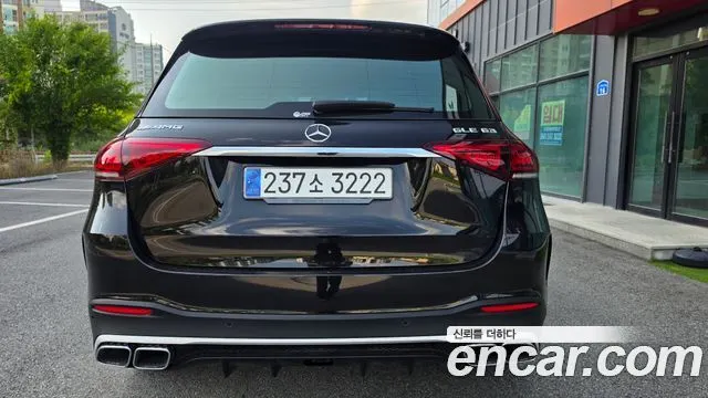 MERCEDES-BENZ GLE-CLASS W167 2019 — 108 000 км, чёрный, Корея — под ключ — фото 4