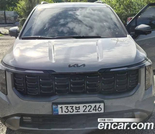 KIA CARNIVAL 2026 — 1 500 км, светло-серебристый, Корея — под ключ — фото 3