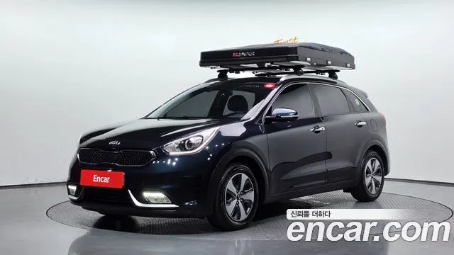 KIA NIRO 2017 — 106 479 км, синий, Корея — под ключ — фото 1