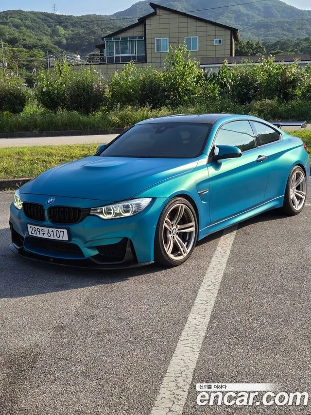 BMW M4 2017 — 113 500 км, белый, Корея — под ключ — фото 1