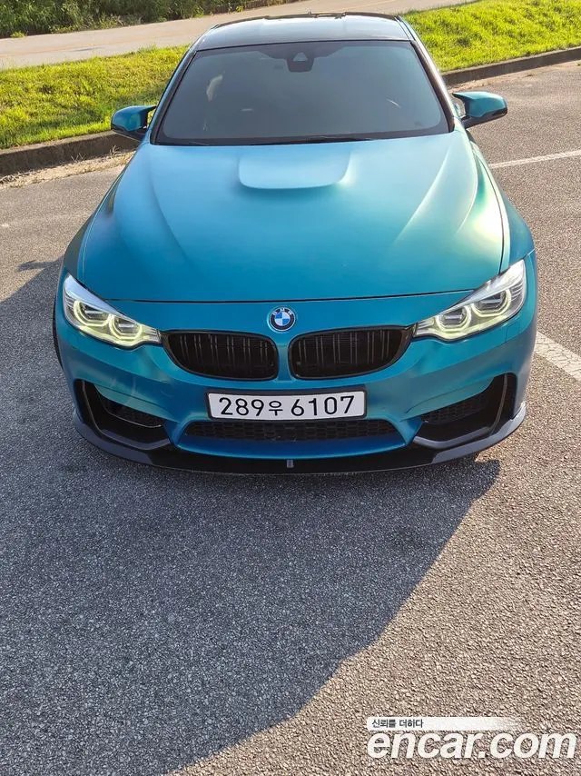 BMW M4 2017 — 113 500 км, белый, Корея — под ключ — фото 3