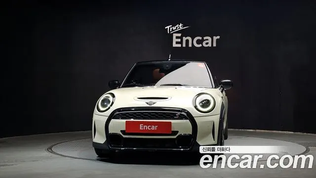 MINI COOPER S CONVERTIBLE 2022 — 41 535 км, белый-перламутр, Корея — под ключ — фото 3