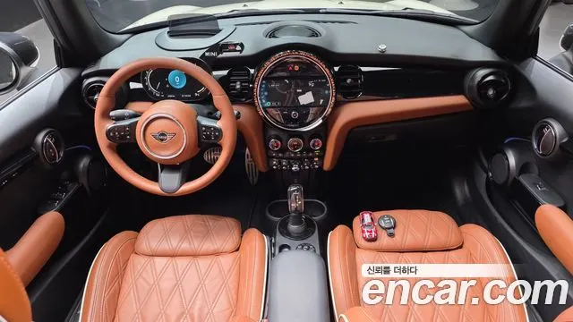 MINI COOPER S CONVERTIBLE 2022 — 41 535 км, белый-перламутр, Корея — под ключ — фото 7