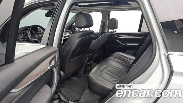 BMW X5 2015 — 123 693 км, серебристо-серый, Корея — под ключ — фото 12