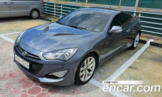 HYUNDAI GENESIS COUPE 2015 — 102 300 км, серебристо-серый, Корея — под ключ — фото 3
