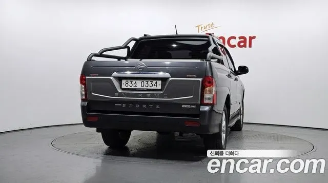 KGM KORANDO SPORTS 2018 — 144 070 км, серый, Корея — под ключ — фото 4