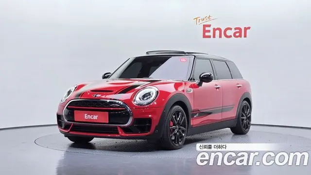 MINI COOPER S CLUBMAN 2018 — 114 655 км, красный, Корея — под ключ — фото 1