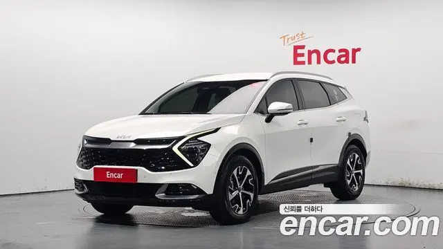 KIA SPORTAGE HYBRID 2022 — 82 261 км, белый, Корея — под ключ — фото 1