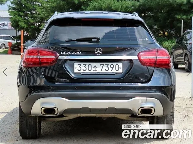 MERCEDES-BENZ GLA-CLASS X156 2018 — 146 818 км, чёрный, Корея — под ключ — фото 4