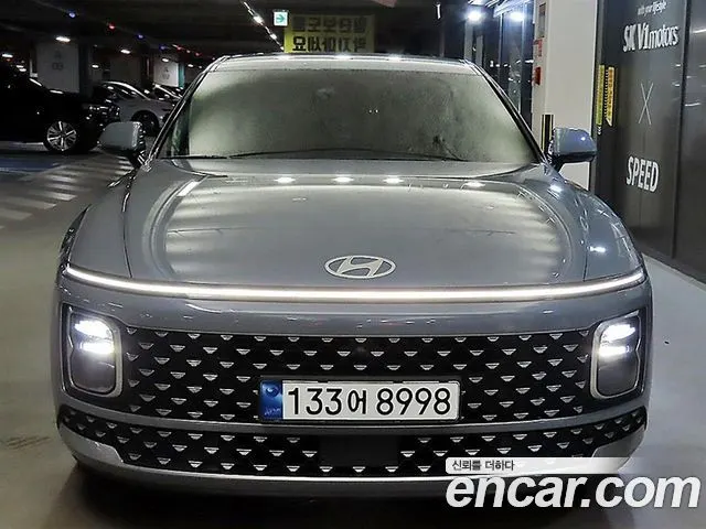 HYUNDAI GRANDEUR HYBRID 2023 — 72 438 км, серебристо-серый, Корея — под ключ — фото 2