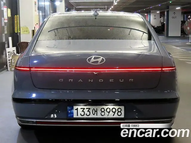 HYUNDAI GRANDEUR HYBRID 2023 — 72 438 км, серебристо-серый, Корея — под ключ — фото 5