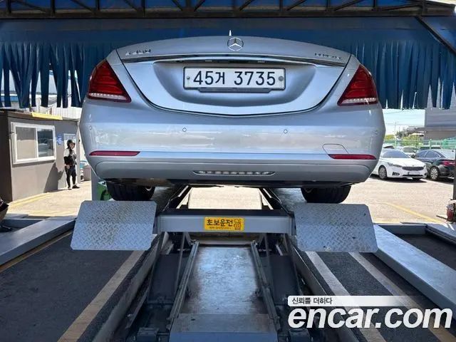 MERCEDES-BENZ S-CLASS W222 2015 — 202 398 км, серебристый, Корея — под ключ — фото 2