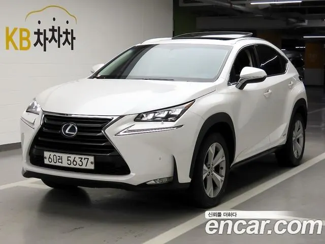 LEXUS NX300H 2015 — 149 424 км, белый, Корея — под ключ — фото 2