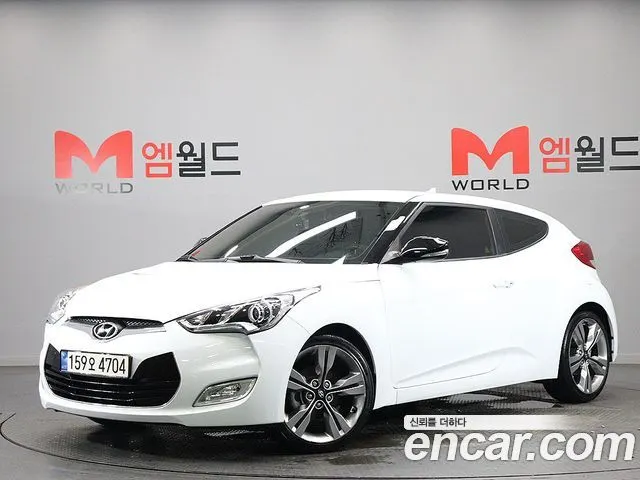 HYUNDAI VELOSTER 2012 — 122 742 км, Корея — под ключ — фото 1