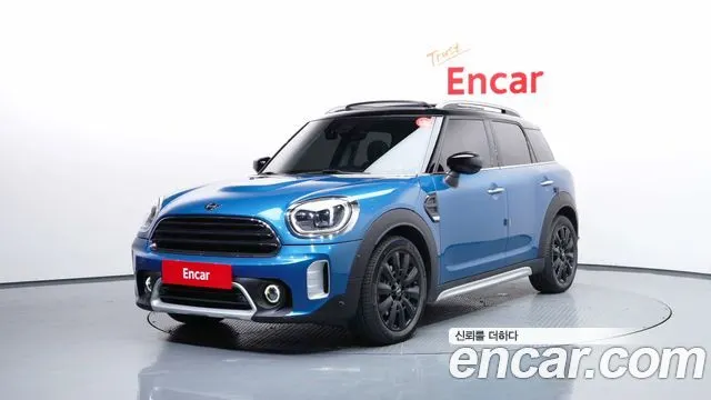 MINI COOPER COUNTRYMAN 2024 — 7 825 км, синий, Корея — под ключ — фото 1
