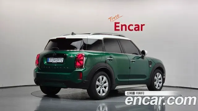MINI COOPER COUNTRYMAN 2022 — 31 395 км, тёмно-зелёный, Корея — под ключ — фото 2