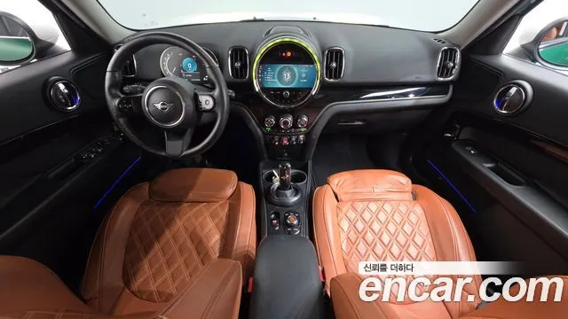 MINI COOPER COUNTRYMAN 2022 — 31 395 км, тёмно-зелёный, Корея — под ключ — фото 7