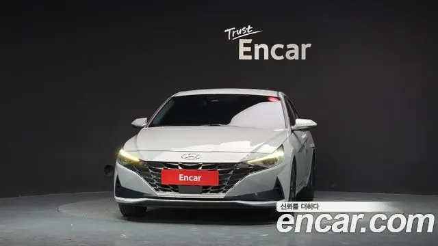 HYUNDAI AVANTE HYBRID 2023 — 88 514 км, серый, Корея — под ключ — фото 3