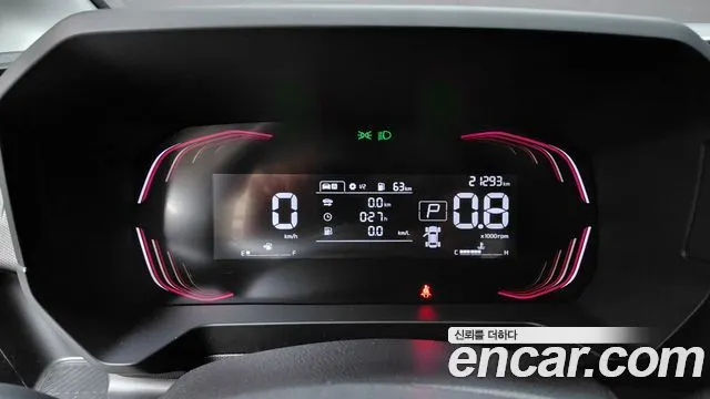 KIA KIA RAY 2023 — 21 293 км, белый-перламутр, Корея — под ключ — фото 8