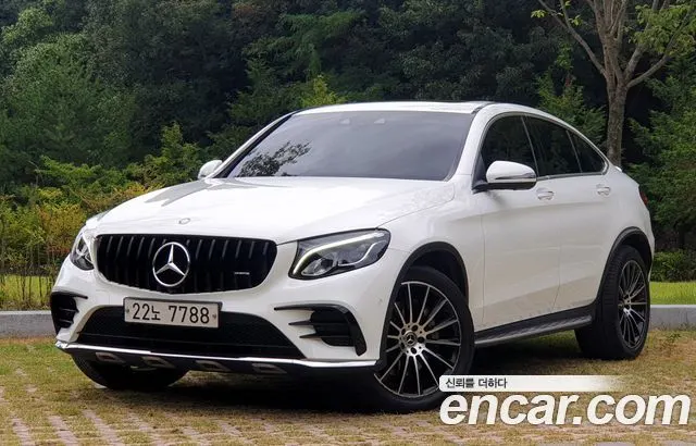 MERCEDES-BENZ GLC-CLASS X253 2017 — 68 881 км, белый, Корея — под ключ — фото 2