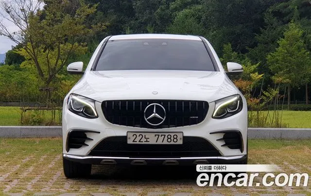 MERCEDES-BENZ GLC-CLASS X253 2017 — 68 881 км, белый, Корея — под ключ — фото 4