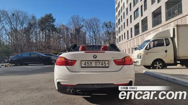 BMW 4 SERIES 2016 — 104 500 км, белый, Корея — под ключ — фото 4
