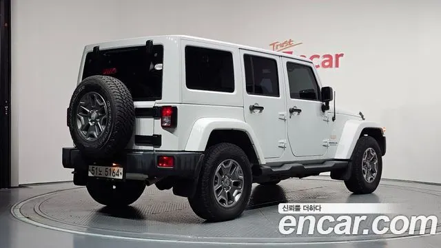 JEEP WRANGLER 2015 — 147 735 км, белый, Корея — под ключ — фото 2
