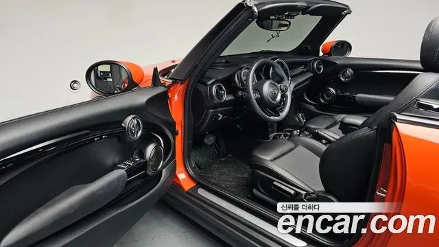 MINI COOPER CONVERTIBLE 2020 — 75 261 км, оранжевый, Корея — под ключ — фото 10