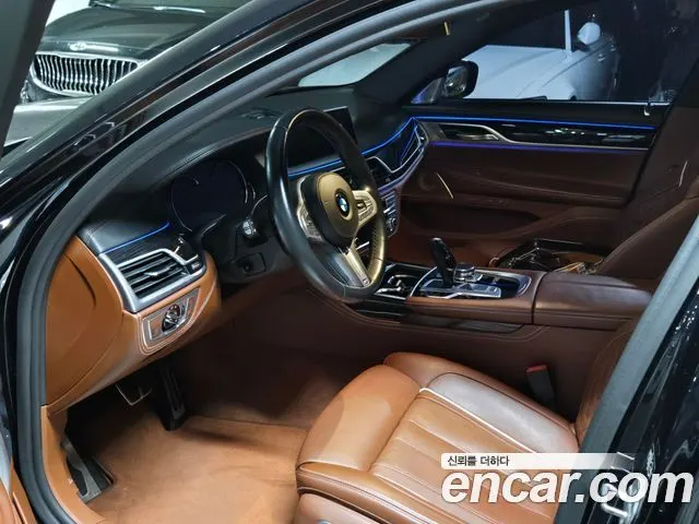 BMW 7 SERIES 2019 — 97 800 км, чёрный, Корея — под ключ — фото 5