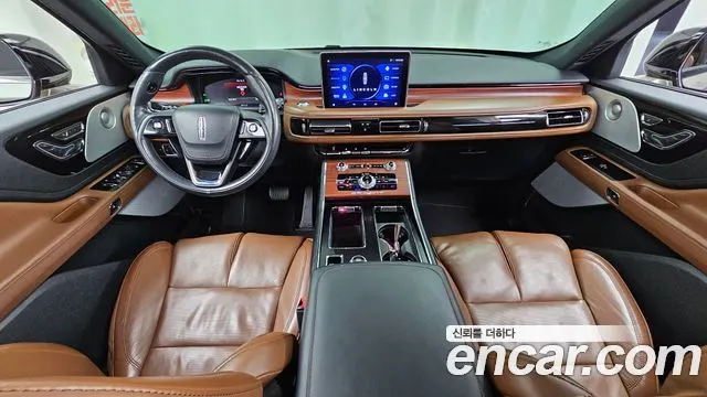 LINCOLN AVIATOR 2021 — 39 130 км, светло-золотистый, Корея — под ключ — фото 7