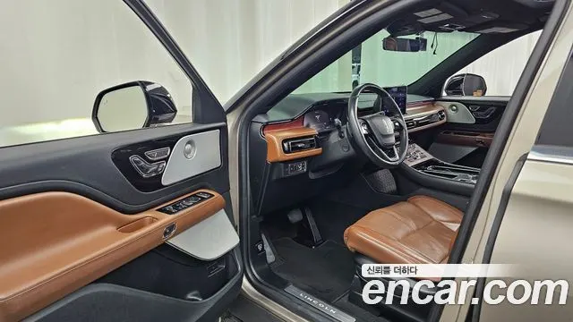 LINCOLN AVIATOR 2021 — 39 130 км, светло-золотистый, Корея — под ключ — фото 10