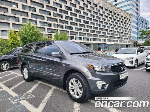 KGM KORANDO SPORTS 2017 — 118 198 км, серый, Корея — под ключ — фото 3