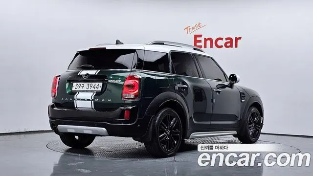 MINI COOPER COUNTRYMAN 2018 — 150 598 км, зелёный, Корея — под ключ — фото 2