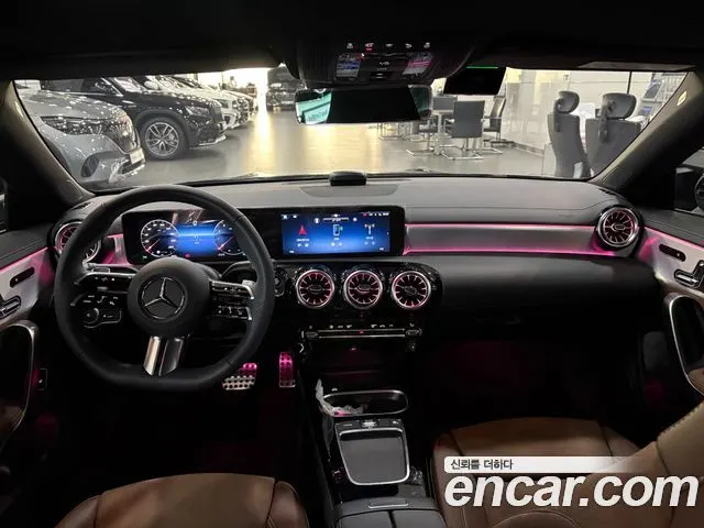 MERCEDES-BENZ CLA-CLASS C118 2025 — 353 км, чёрный, Корея — под ключ — фото 9